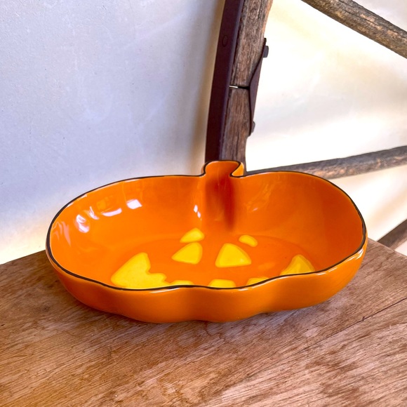 🎃BARISTA STARBUCKS Coffee Company 2003 HALLOWEEN JACK-O-LANTERN CANDY BOWL New - Picture 5 of 8